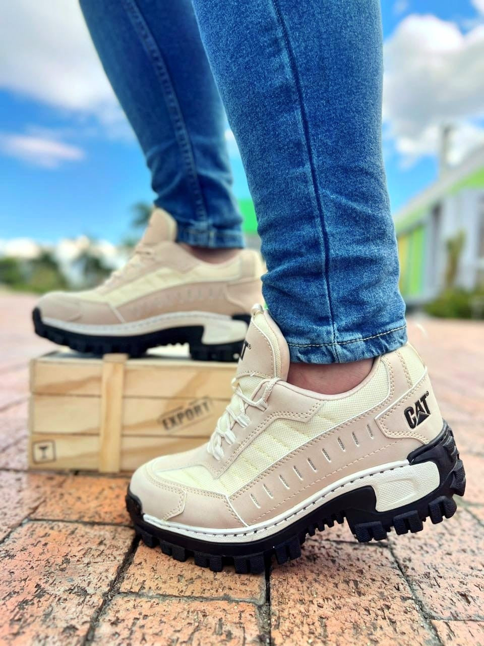 BOTAS CATERPILLAR 100% CUERO 🥾