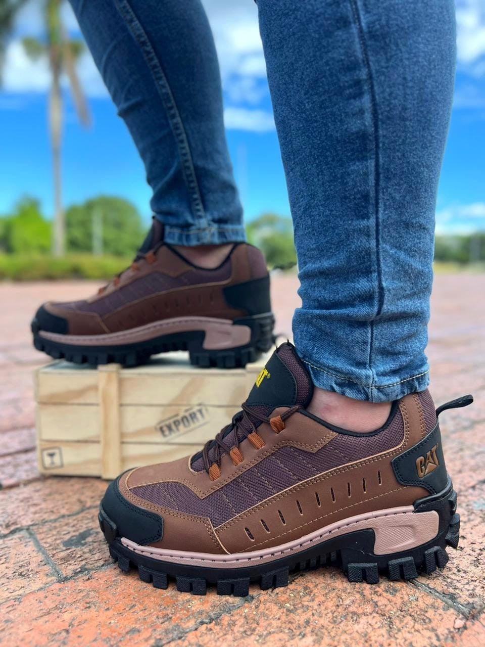 BOTAS CATERPILLAR 100% CUERO 🥾