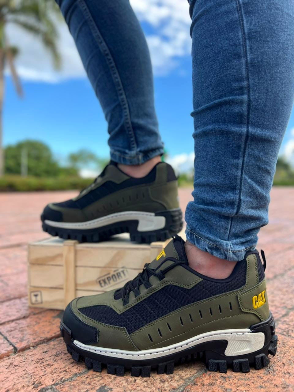 BOTAS CATERPILLAR 100% CUERO 🥾