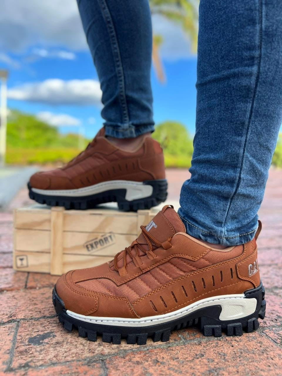 BOTAS CATERPILLAR 100% CUERO 🥾