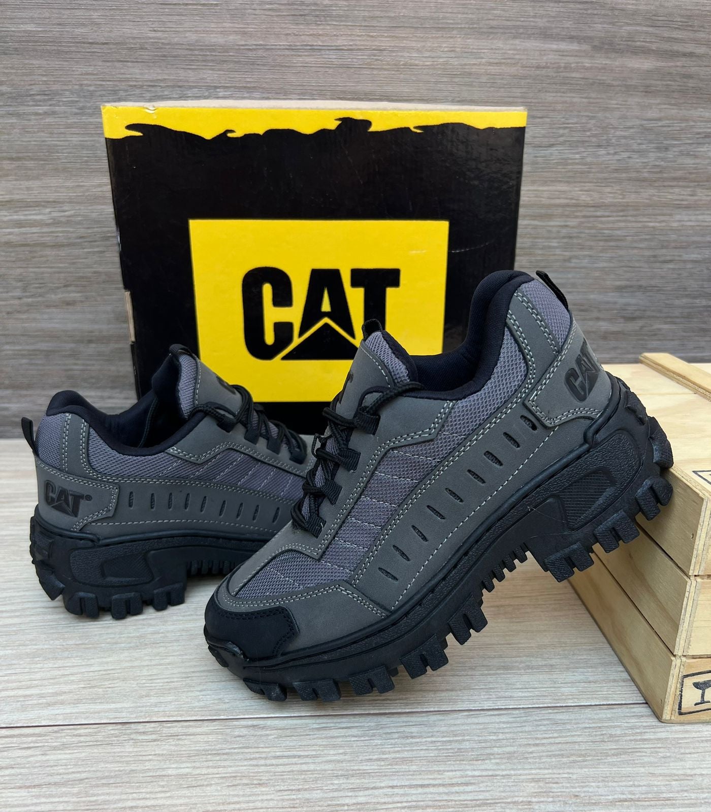 BOTAS CATERPILLAR 100% CUERO 🥾