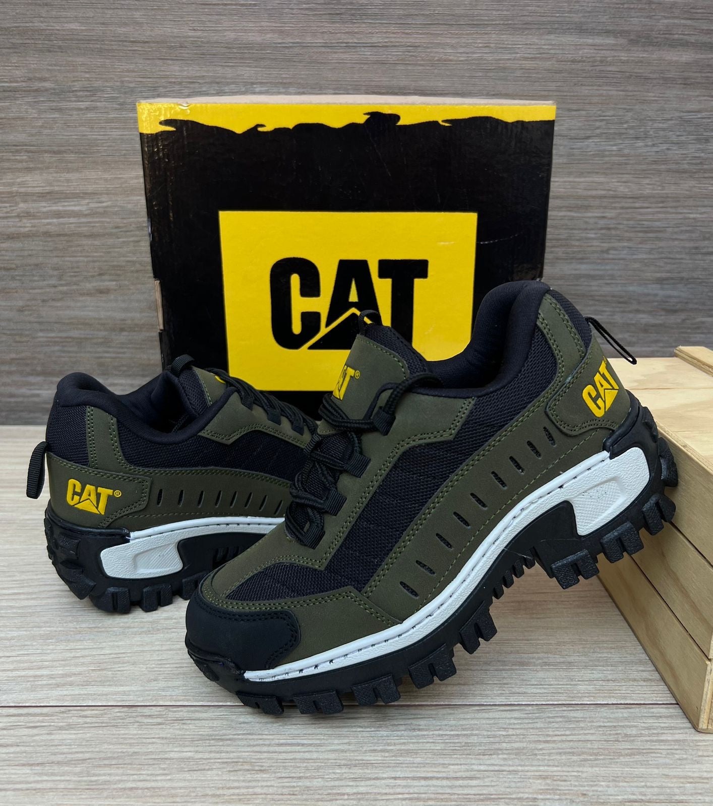 BOTAS CATERPILLAR 100% CUERO 🥾